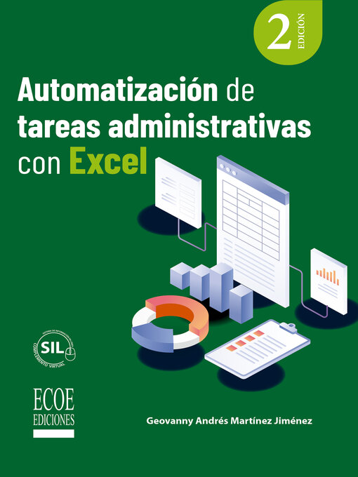 Title details for Automatización de tareas administrativas con Excel by Geovanny Andrés Martínez Jiménez - Available